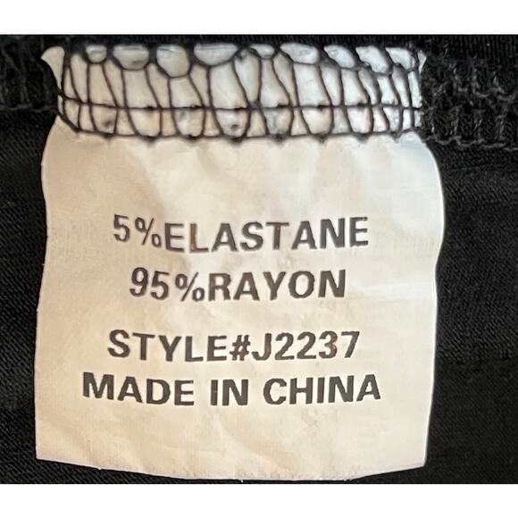 JODIFL LONG SLEEVE PULL-OVER KNIT TOP, WOMENS, L, BLACK WITH MULTICOLOR SEQUENCE - Picture 10 of 11